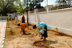 Cleanliness day observed on 2nd October.